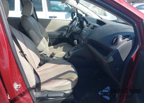 2012 Mazda Mazda5 Grand Touring из США, поврежденный, VIN JM1CW2DL9C0124543